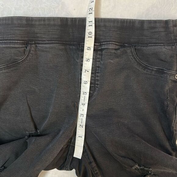 Old Navy Black Jeans Jeggings Women’s Size 16 Black Stretch Skinny Mid Rise - Picture 5 of 12